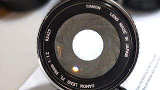 Sony ZVE1 4K Video  Canon FL 55mm f12 [upl. by Bubalo]