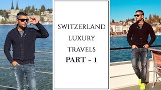 Travel Vlog  Swiss Town Burgenstock Hotel  Riaan George  Part 1 [upl. by Notgnirrab833]