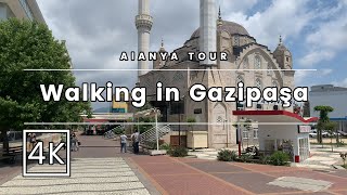 A Stroll through Gazipaşa  Exploring a City and Beach from the Perspective of Walkers [upl. by Ataner688]