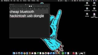 Hackintosh Bluetooth cheap usb dongle [upl. by Nwahsyd]