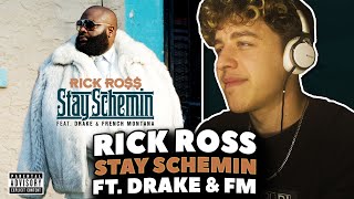 Rick Ross  Stay Schemin ft Drake amp French Montana REACTION First Time Hearing [upl. by Namad]