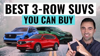 BEST 3 Row SUVs You Can Buy For 2024  Best 7 Seater SUVs For Reliability amp Value [upl. by Catlaina922]