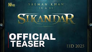 Sikandar Movie Announcement  Salman Khan Sikandar  Sikandar Salman Khan Movie  Sikandar Trailer [upl. by Atsedom435]