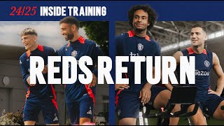 Reds Return 🔴🫶  Inside Training [upl. by Worden348]