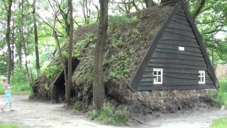 Oude Traktoren landbouwwerktuigen in openluchtmuseum Schoonoord [upl. by Cohby]