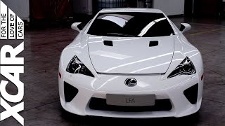 Lexus LFA Inside the TMG service centre  XCAR [upl. by Auqenahs795]