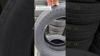 Bridgestone T005 vs Firestone Roadhawk 2 [upl. by Derk905]