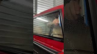 HOW TO WINDOW TINT INSTALL  JEEP COMANCHE AUTOBAHN BLACK 20 dynamicAWT windowtint cartint [upl. by Oiraved]