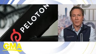 Peloton CEO speaks out after popular treadmill recalled due to injuries l GMA [upl. by Jenne239]