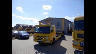 Zabudowa hydrauliczna Mercedes Atego produkcja Eurolift [upl. by Lessard]