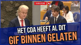 Wilders KRAAKT BontenbalquotHet is uw partij die 40 jaar lang iedereen binnen heeft gelatenquot [upl. by Noslen]