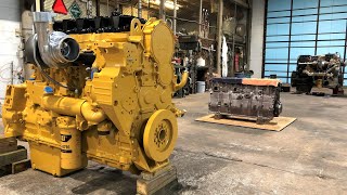 Building New Caterpillar Diesel Engines and Running Old Junk Ones [upl. by Yelroc]