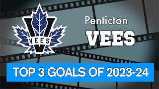 Penticton Vees Best Goals  202324 Season [upl. by Rainie]