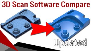 3D Scanning Reverse Engineering Software Comparison  UPDATED [upl. by Sandberg]