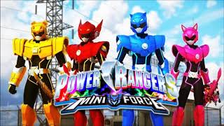 Disneys Power Rangers Mini Force  Season 1 Theme Song [upl. by Iseabal593]