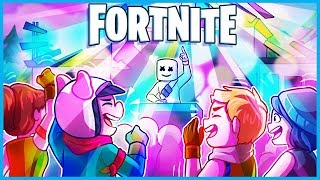 NEW MARSHMELLO CONCERT EVENT in Fortnite Battle Royale EDM SHOW at PLEASANT PARK [upl. by Ennazus]