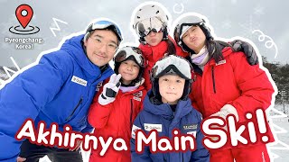 PENGALAMAN PERTAMA KAMI MAIN SKI  RINCIAN BIAYANYA ⛷️ [upl. by Zacherie]