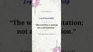 November 04 quoteoftheday gitadaily by ​⁠ChaitanyaCharanofficial [upl. by Aillimat]