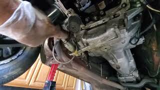 Triumph Stag  Removing the oil sump  oil pan [upl. by Nevin]