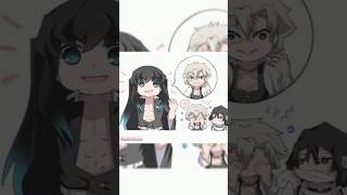 Cute moments 😊❤️✨ demonslayer cute edit fun anime kny trending shorts [upl. by Ylrrad]