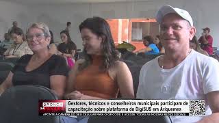 Gestores técnicos e conselheiros municipais participam de capacitação sobre plataforma do DigiSUS [upl. by Htur]