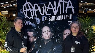 Janne Vlog  Apulanta amp Sinfonia Lahti [upl. by Mcclelland]