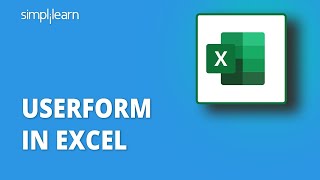 Userform In Excel  Excel Userforms For Beginners  How To Use Userform In Excel  Simplilearn [upl. by Dressel692]