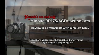 Minolta RD175  Agfa ActionCam 1995 Review Samples and Comparison [upl. by Jenness]