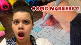 Copic …Worlds most AMAZING markes 😭😳🤩 [upl. by Ecnal298]