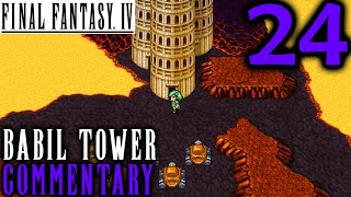 Final Fantasy IV Walkthrough Part 24  Tower Of Babil Ascension [upl. by Arahsal]