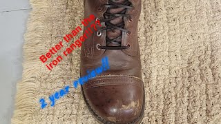 2 year review WW2 Jump boot Corcoran boots [upl. by Corneille]