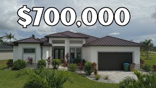 Inside a Luxurious Cape Coral Property Tour – Waterfront Home with Gulf Access [upl. by Lederer]