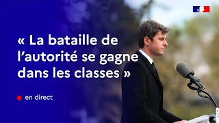 Droits et devoirs  discours de Gabriel Attal [upl. by Selmner]