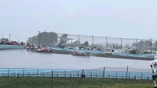 IMSA  2024 6 Hours of the Glen Jack Aitken Rain Crash [upl. by Eurydice56]