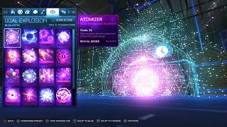 Atomizer l Rocket League Goal Explosion 2020 SHOWCASE [upl. by Medwin954]