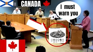 Alert Resident WARNS Town Council about 15Minute Cities Canadian Town [upl. by Nagey688]