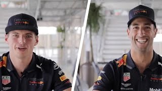 Max Verstappen Teaches F1 Drivers Dutch [upl. by Norrehs]