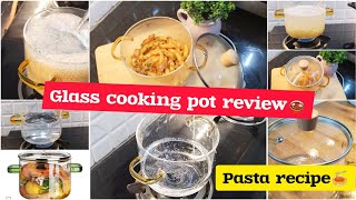 Meesho haul  Glass cooking pot review [upl. by Cave]