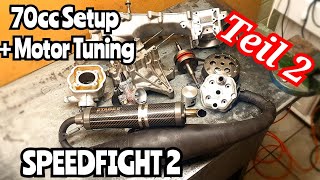 Teil 2  Speedfight 2 70cc  Motor zerlegen  Neues MidraceSetup  Lilo Scooter Performance [upl. by Enileoj]