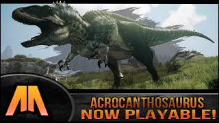 Absentia Acrocanthosaurus Trailer Now Playable [upl. by Yrrap]