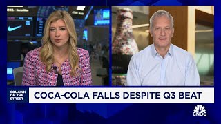 CocaCola CEO on Q3 earnings Confident about reestablishing overall growth equation [upl. by Atinehc]