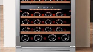 CaLefort Wine Fridge amp Cooler 24 Inch 46 Bottle Wine Cooler Refrigerator Review [upl. by Areema725]