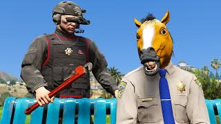 Real Cop Survives 2M Bounty In GTA 5 RP [upl. by Dennison27]