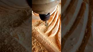 Cnc Engraving Design shorts wood machine [upl. by Stearne903]