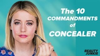 How to Apply Concealer the Right Way  Beauty Junkie [upl. by Latoya]