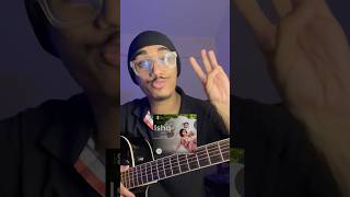 Ishq Guitar Lesson  3 Open Chords  Easy For Beginners shorts [upl. by Elleral564]