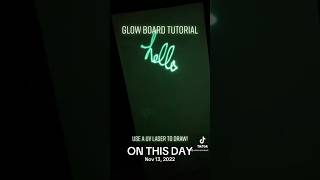 Let’s make a glow board using our Glow Dust😝💚glowinthedark glowdust solarcolordust [upl. by Dasha]