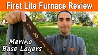 First Lite Furnace 350 Merino Base Layers Review  Henley Long John Beanie [upl. by Woodson]