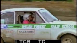 Rally Driving  Wish you were here  Wales  1989 [upl. by Schnell]