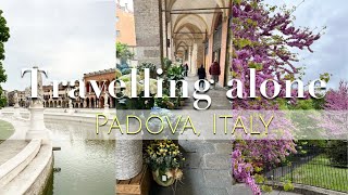 Travelling alone ✈️  Italy Padova vlog  What to see in Padua Veneto  Food 🍕  Living alone [upl. by Virgilio]